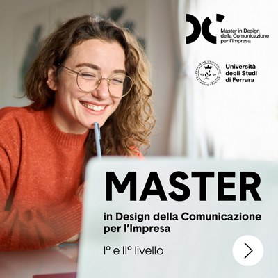 Bando iscrizioni al Master online Unife Design della Comunicazione per l’Impresa.