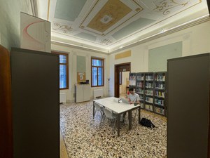 Sala biblioteca Palazzo Angeli Rovigo
