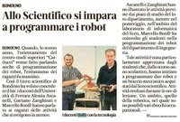La Robotica al liceo di Bondeno