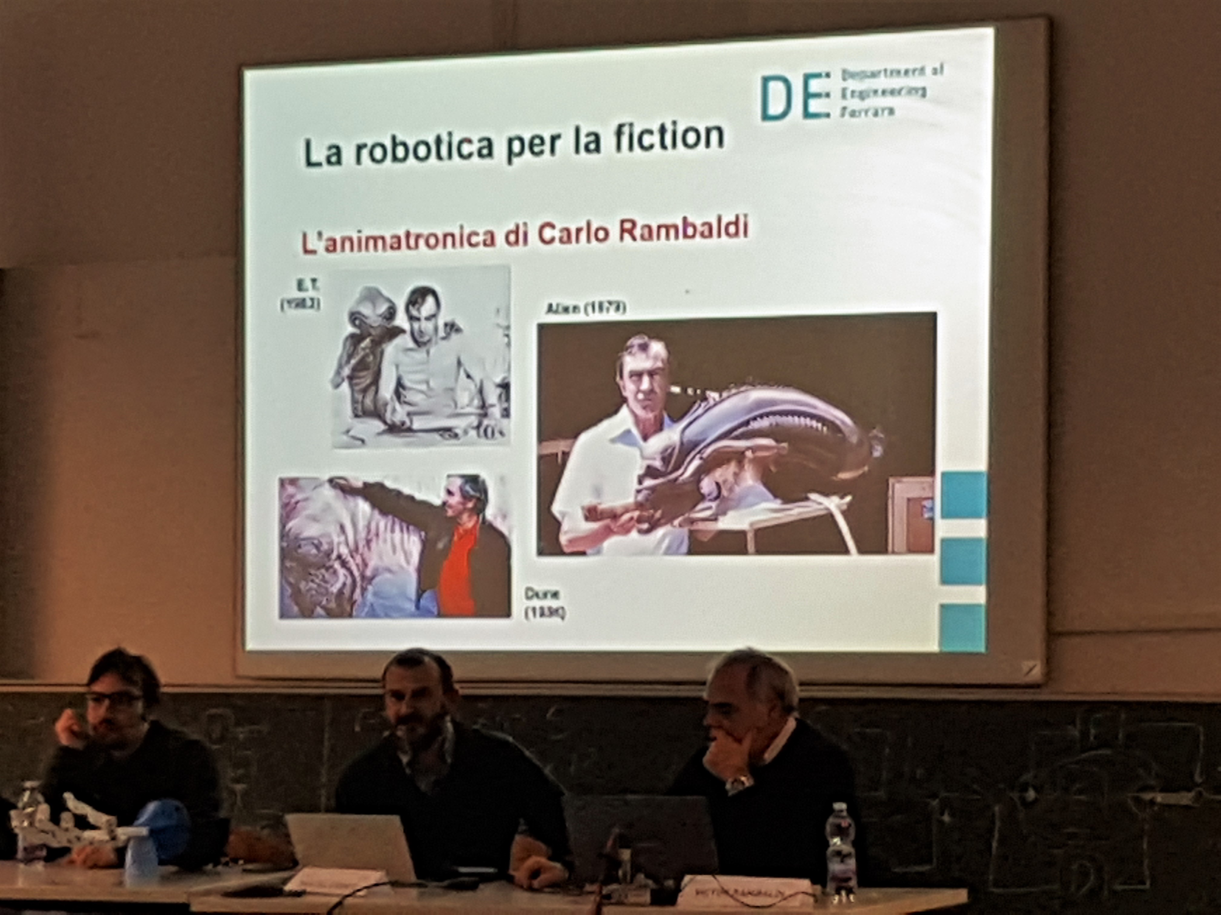 Robotica e cinema alla presentazione di Trespass di Victor Rambaldi